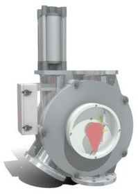 Steel Diverter Valves for Control Flow OF Bulk Solids
