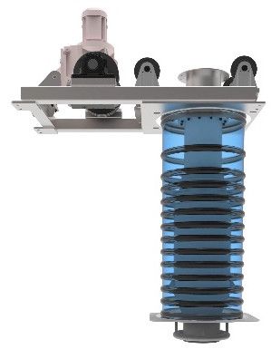 Retractable Discharge Chute for Gravity Unloading Applications