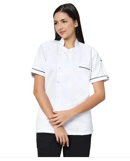 Unisex Modern Dentist Coat White