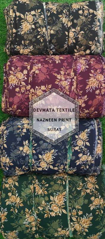 American Crepe Fabric - Use For Garment , Kurti, Bottom