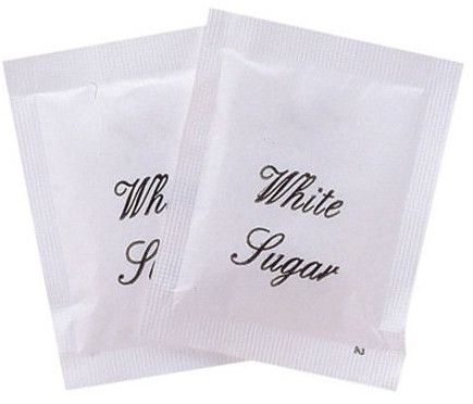 Natural Sugar Sachet, Color : White for Bakery, Drinks, Ice Cream