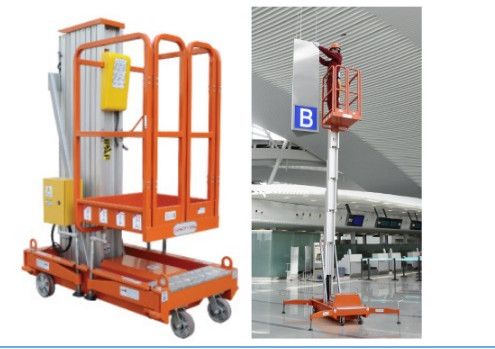 Aerial Maintenance Platform (Single Mast), Power Source : Battery