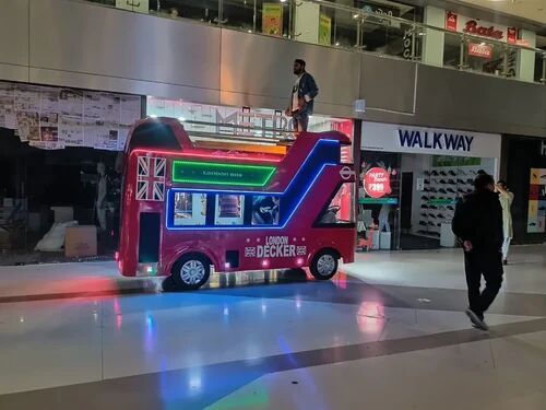 Wooden Body Double Decker London Bus, Color : Red