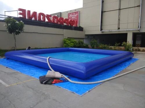 PVC Inflatables Swimming Pool L25xB25xH2.5 Feet for Amusement Park