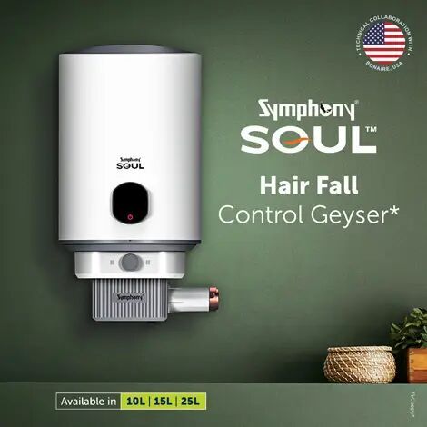 Symphony Soul Geysers, Pressure Capacity : 8 Bar