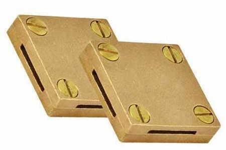 Brass Square Tape Clamp