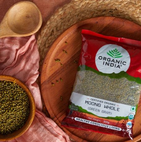 Moong Whole (Green Gram) 500g, Packaging Size : 1Kg for Cooking