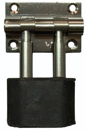 Aluminium Double Door Stopper, Color : Silver 3 Inch