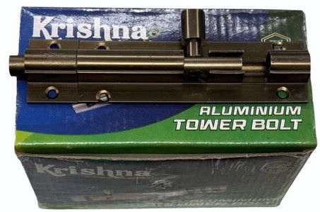 Aluminium Tower Bolt 10Mm, Brand Name : Krishna 4 Inch