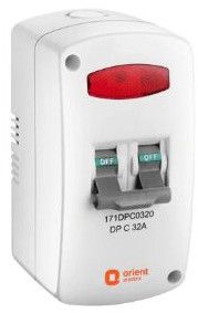 Mini MCB With Double Pole Enclosure 6a