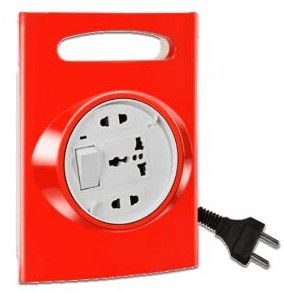 Rectangular Reel 4 Metre Electric Extension Board