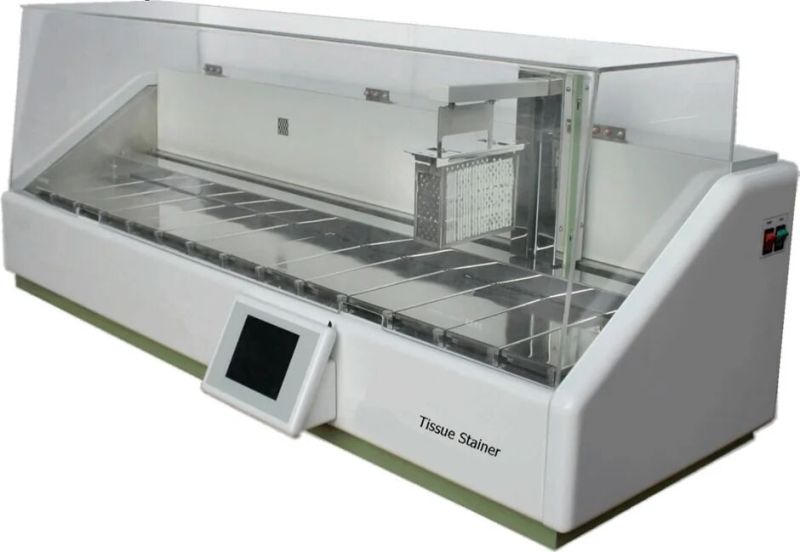 Linear Slide Staining Machine Model Mlst-18