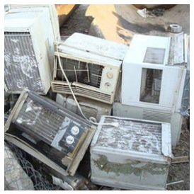 Plastic Old Air Conditioner, Power Source : Electric