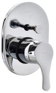 Exposed Part OF Single Lever Concealed Diverter 3 Inlet