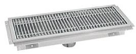 Floor Drain Troughs with Grating