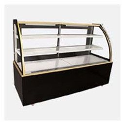 Refrigerated Curved Showcase Golden Standard Size