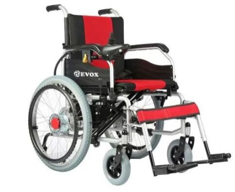 Evox Wc 101 Folding Power Wheelchair, Frame Material : Steel