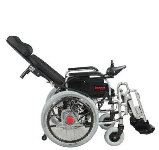 Reclining Power Wheelchair with Elevating Footrests