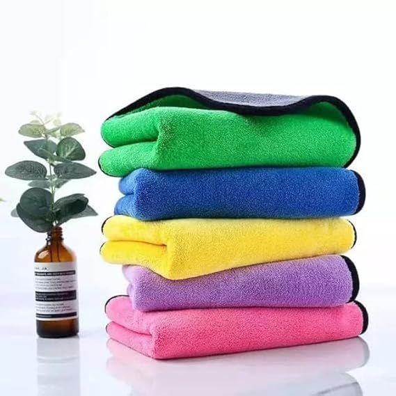 Microfiber multi-purpose Double Sided Vehicle Cleaning Cloth