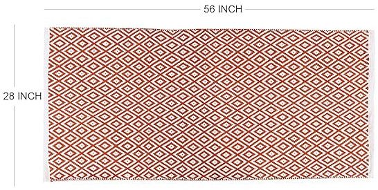 Weaved Cotton Carpets | Contemporary Decorators | Area Rugs for Bedroom, Center Table, Living Room,