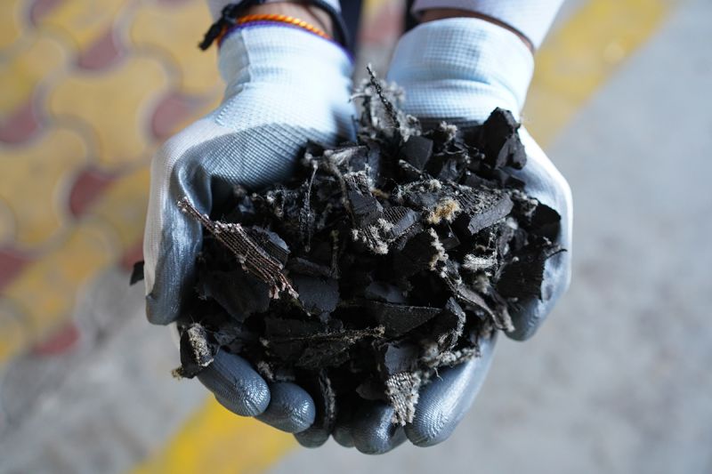 20mm Rubber Tyre Mulch