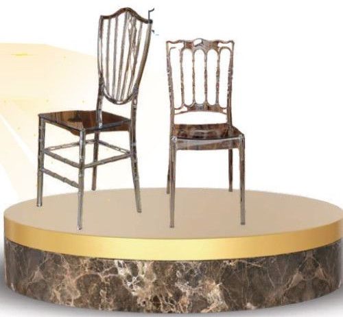 Wood Metal Modern Dining Chairs