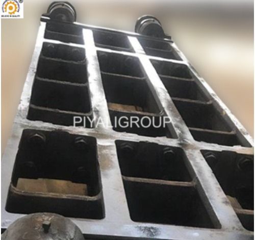 Steel Sintering Table Pallet Car Trolley