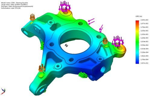 FEA Analysis CAD Design Services