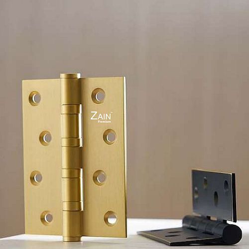 5 Mm Brass Bearing Hinge, Color : Golden, Black