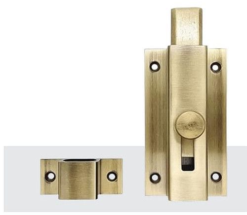 Polished Aluminium Baby Latch, Color : Golden