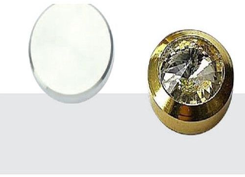 Brass Diamond Mirror Cap