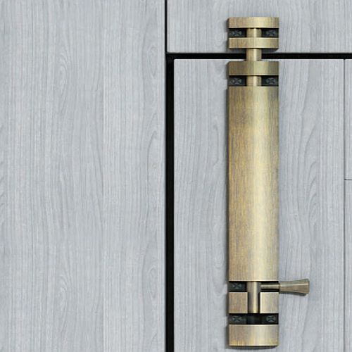 Xylo 8 Mm Brass Tower Bolt, Color : Golden