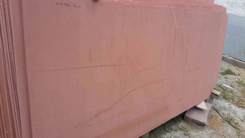 Agra Red Marble Slab