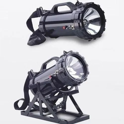 ABS 50-60 Hz LED Revolving Search Light, Brand Name : Hi Techno