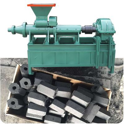 Steel Powder Coated Charcoal Briquette Machine Hopper Feeder