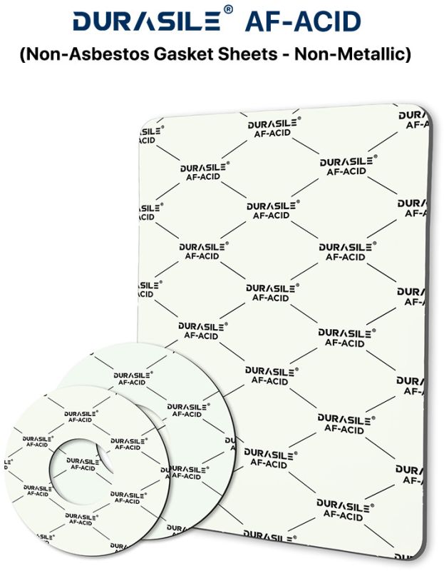 durasile af-acid compressed non-asbestos fibre gasket sheet