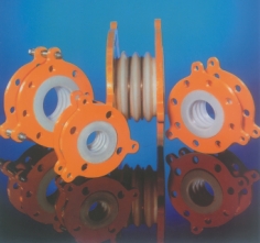 PTFE BELLOWS WITH FLANGES