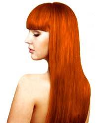 Natural Orange Hair Colour