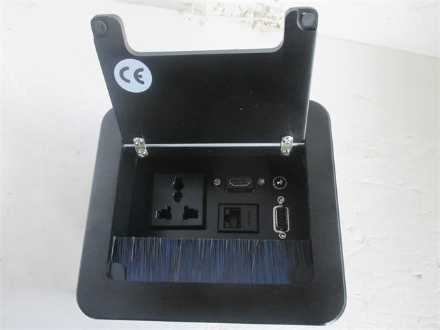 Electrical Manual Rotatable Popup Box, Slot Type : HDMI, USB