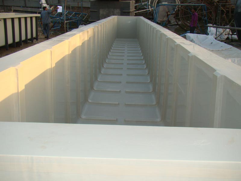 Polypropylene tank