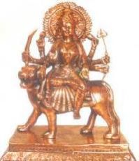 Metal Goddess Statues