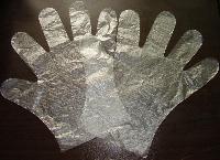 plastic disposable hand gloves