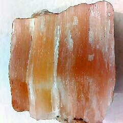Orange Selenite Rough Stone