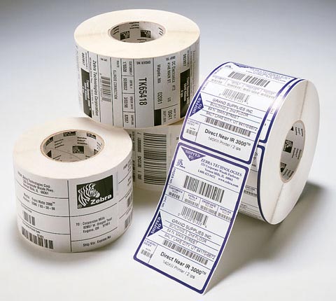 Barcode Paper Label Rolls