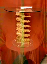 Acrylic Spiral Table