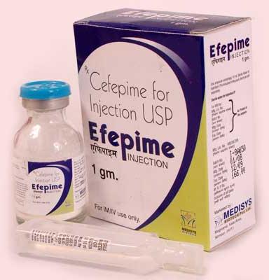 Efepime 1 Gm Pharmaceutical Injectable