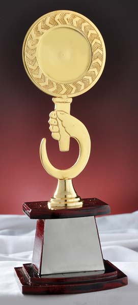 Round Brass Trophies 04, for Sports, Style : Modern
