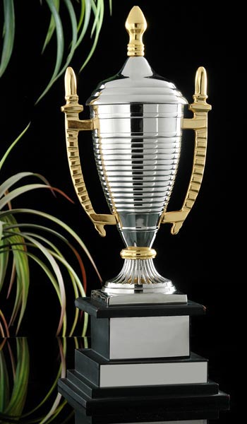 Plain Brass Polished Bk-62 Aluminium Sports Cups, Shape : Round