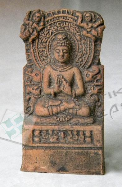 terracotta buddha