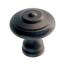 Iron cabinet knobs